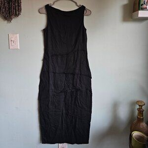 NWT Neon Buddha Ruffled Sleeveless Cotton Blend Dress Size XS